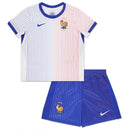 Conjunto Infantil França II 2024 - Branco - Futx Brasil
