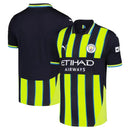 Camisa Manchester City Away 24/25 - Azul e Amarela - Futx Brasil