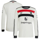 Camisa Manchester United Third 24/25 Manga Longa - Branca - Futx Brasil