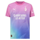 Camisa Milan Third 23/24 - Rosa - Futx Brasil