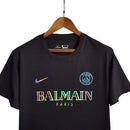 Camisa PSG Balmain - Preta Refletiva - Futx Brasil