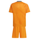 Conjunto Infantil Real Madrid II 24/25 - Laranja - Futx Brasil