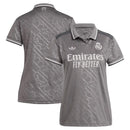 Camisa Real Madrid Feminina Third 24/25 - Cinza - Futx Brasil