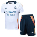 Conjunto Real Madrid Treino 24/25 - Branco - Futx Brasil