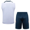 Conjunto Real Madrid Treino Regata 24/25 - Branco - Futx Brasil
