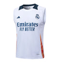 Conjunto Real Madrid Treino Regata 24/25 - Branco - Futx Brasil