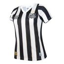Camisa Santos Feminina Away 24/25 - Branca e Preta - Futx Brasil