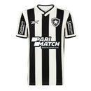 Camisa Botafogo Home 24/25 - Preta e Branca - C/ Patrocínio - Futx Brasil
