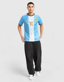 Camisa Argentina Despedida do Messi 10 - Azul e Branca My Store
