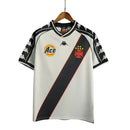 Camisa Vasco Away 2000 Retrô - Branca e Preta - Futx Brasil