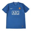 Camisa Manchester United Away 07/08 Retrô - Azul - Futx Brasil