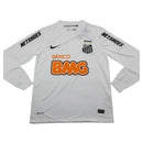 Camisa Santos Home 11/12 Retrô Manga Longa - Branca - Futx Brasil