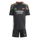 Conjunto Infantil Arsenal II 24/25 - Preto - Futx Brasil
