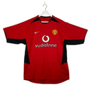 Camisa Manchester United Home 02/03 Retrô - Vermelha - Futx Brasil
