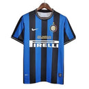 Camisa Inter de Milão Home 09/10 Retrô - Azul e Preta - Futx Brasil