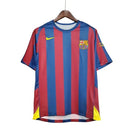 Camisa Barcelona 05/06 Retrô - Azul e Vermelha - Futx Brasil