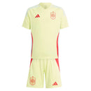 Conjunto Infantil Espanha II 2024 - Amarelo - Futx Brasil