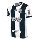 Camisa Corinthians Third 24/25 - Preta e Branca - C/ Patrocínios - Futx Brasil