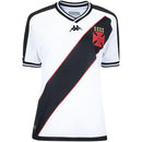 Camisa Vasco Feminina Away 24/25 - Branca e Preta - Futx Brasil